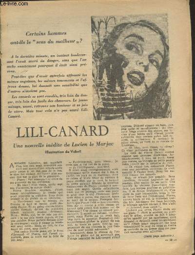 Lili-Canard - L'Echo du clavier muet - Tirs  part du journal Bonnes Soires
