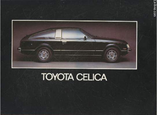 Brochure : Toyota Celica
