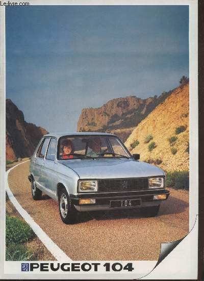 Brochure Peugeot 104