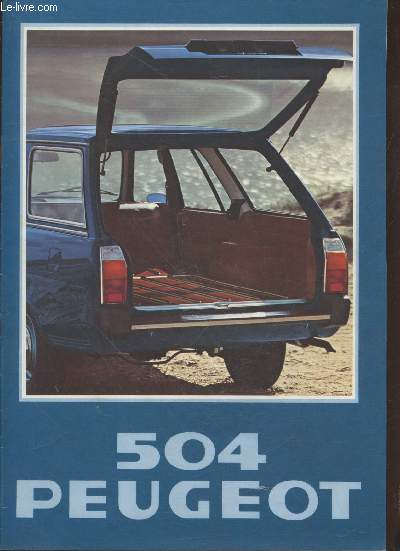 Brochure Peugeot 504