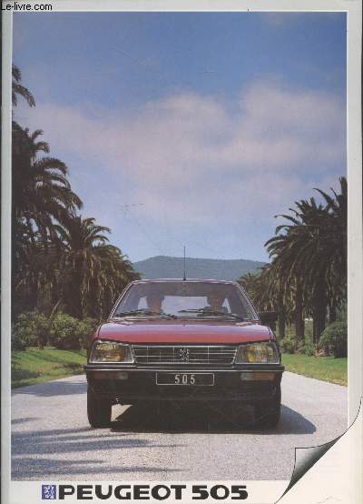 Brochure Peugeot 505