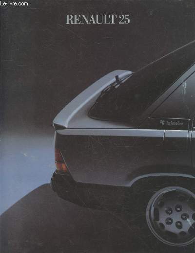Brochure Renault 25 (modle 1985)
