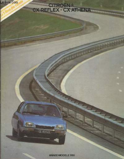 Brochure CX Reflex - CX Athna anne-modle 1980