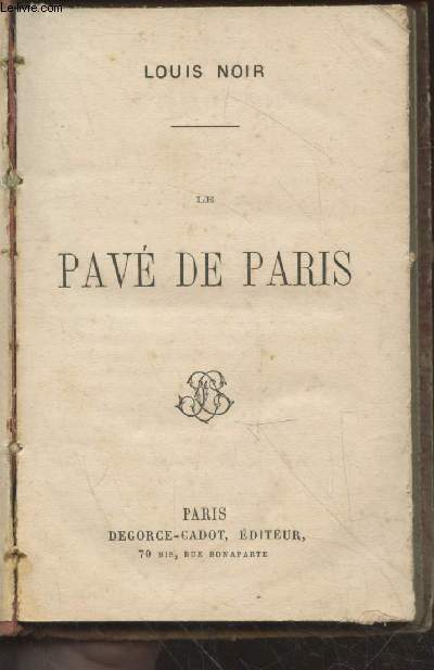 Le Pavé de Paris - Nori Louis - 0 - Afbeelding 1 van 1