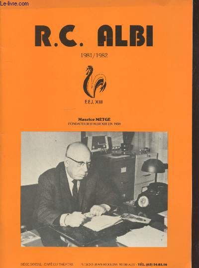 R.C. Albi 1981/1982