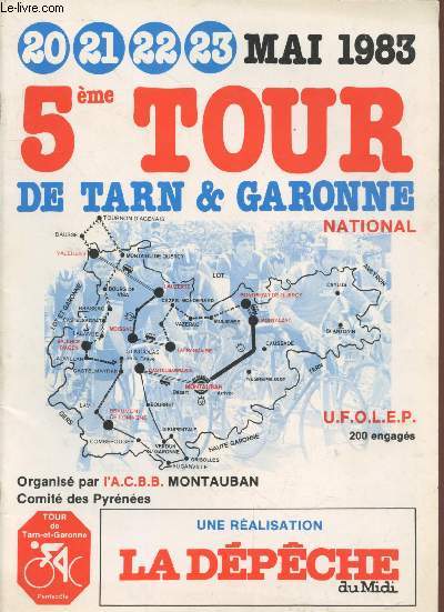 5me Tour de Tarn & Garonne : 20-21-22-23 Mai 1983