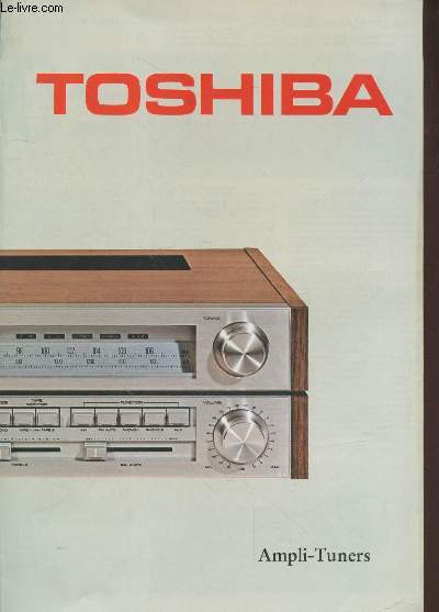 Brochure Toshiba : Ampli-Tuners