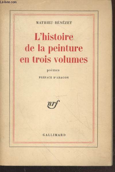 L'histoire de la peinture en trois volumes (Exemplaire n1328 sur 2200)