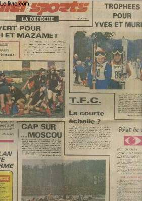 Lundi Sports Lundi 31 mars 1980. Sommaire : Feu vert pour Auch et Mazamet - Trophes pour Yves et Muriel - TFC la courte chelle ? - Cap sur Moscou - Le XII Catalan arrive en forme - etc