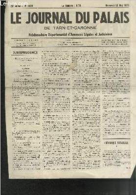 Le Journal du Palais de Tarn-et-Garonne n1435 - 29e anne Mercredi 23 mai 1973