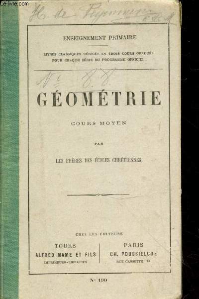 Gomtrie : Cours moyen (Collection :