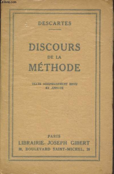 Discours de la mthode