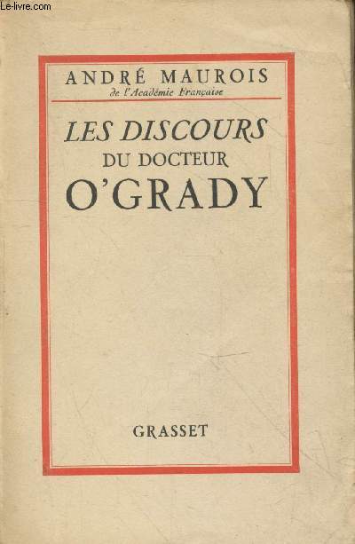 Les Discours du Docteur O'Grady