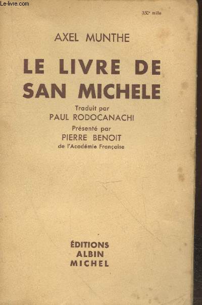 Le livre de San Michele