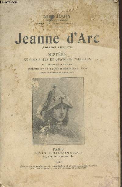 Jeanne d'Arc (dition rduite) : Mistre en cinq actes et quatorze tableaux