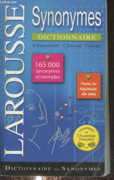 Dicitonnaire Synonymes : 165 000 synonymes et exemples - Toutes les nuances de sens