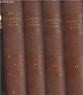 Beaumarchais 1732-1799 sa vie son oeuvre : Mmoires et thtre complet collationns sur les premires ditions. Tomes 1  4 (en 4 volumes)