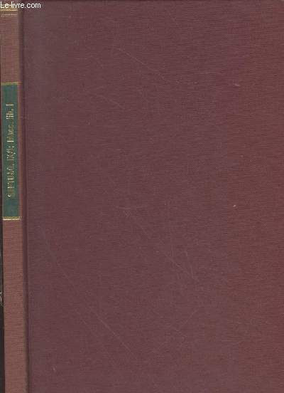 Septuaginta - Vetus Testamentum Graecum Vol.IX Maccabaeorum libri I-IV fasc.1 Maccabaeorum libier I. Sommaire : Die griechischen Handschriften - Der araber - Der armenier - Die indirekte Uberlieferung - etc.