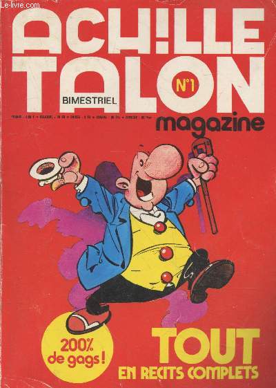 Achille Talon Magazine n1 - Tout en rcits complets - 200% de gags!