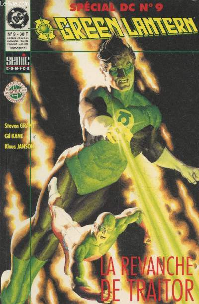 Special DC n9 - Green Lantern la Revanche de Traitor. Sommaire : Hommage  Gil Kane par Steven Grant - Hommage en images - Gil Kane : 