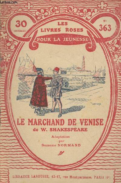 Le marchand de Venise (Collection 