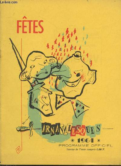 Programme officiel des ftes carnavalesques de Bordeaux - 1964