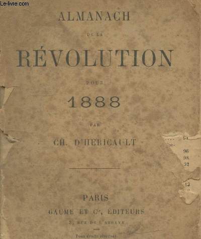 Almanach de la Rvolution pour 1888