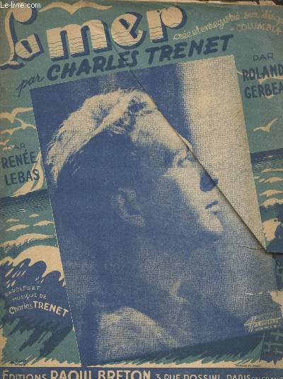 La Mer par Charles Trenet (Partition)