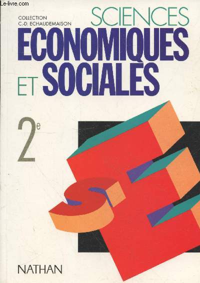 Sciences Economiques et Sociales 2e - Programme 1993