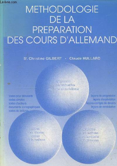 Mthodologie de la prparation des cours d'allemand : Premier et second cycle