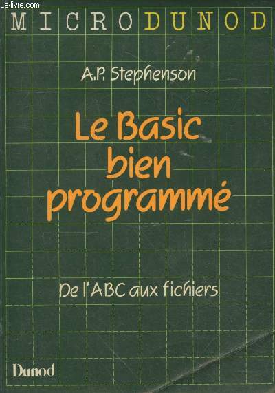 Le basic bien programm (Collection 