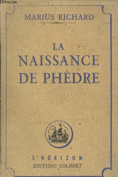 La naissance de Phdre (Collection 