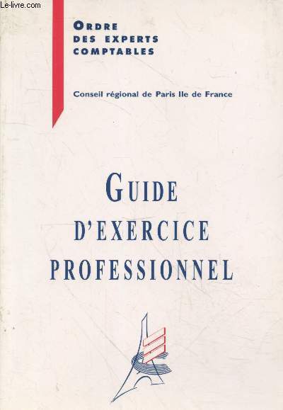 Guide d'exercice professionnel (2me dition)