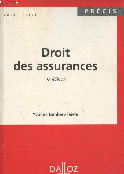 Droit des assurances (Collection 