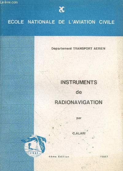 Instruments de radionavigation (Dpartement de transport arien) - 4me dition