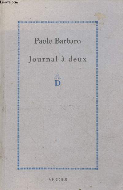 Journal  deux (Collection 