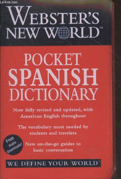 Webster's New Wolrd - Pocket Spanish Dictionnairy