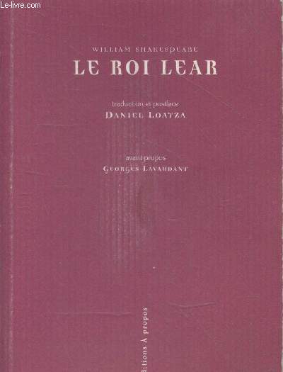 Le Roi Lear