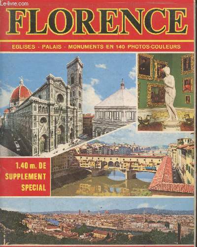 Florence : Eglises - Palais - Monuments en 140 photos couleurs - Tout le panorama de la ville