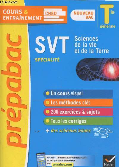 Prpabac Tle Gnrale nouveau bac : SVT spcialit (Collection 