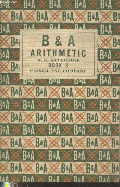 B&A arithmetic Book 3