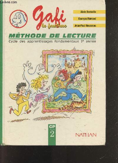 GRAFI LE FANTOME - methode de lecture - cycle des apprentissages fondamentaux 2e annee - CP livret 2