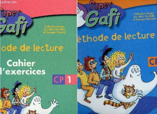 Super gafi - methode de lecture CP + cahier d'exercices CP 1 : 2 volumes-