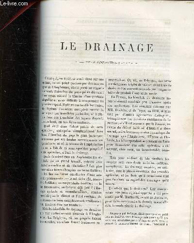 Extraits du livre Les merveilles de la science de Louis Figuier : Le drainage.
