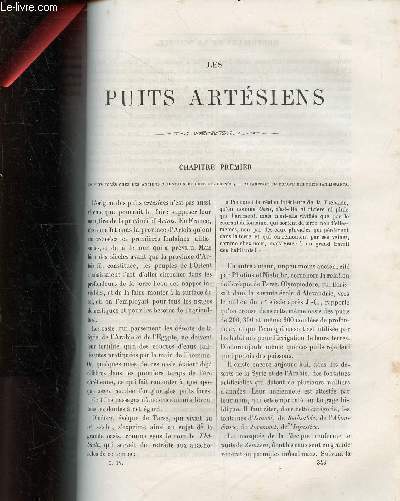 Extraits du livre Les merveilles de la science de Louis Figuier : Les puits artsiens + la cloche  plongeur et le scaphandre.