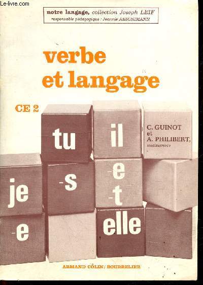 Verbe et langage CE2 - Collection notre langage.