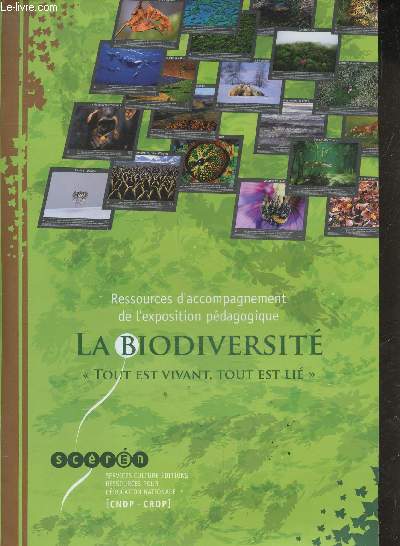 Catalogue : Ressources d'accompagnement de l'exposition pdagogique la biodiversit 