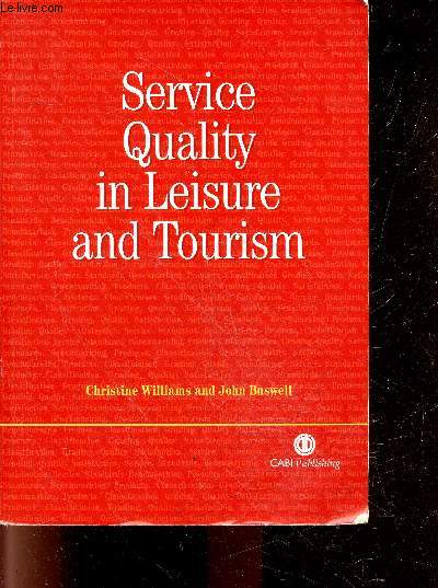 Service quality in leisure and tourism