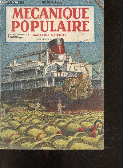 Mecanique populaire N56 janvier 1951- l'oeil mobile de la television, les fusees volantes obeissent au chronometre, l'utilisation du vide, maisonnettes en agglos de pierre ponce, les galettes de mais decouvrent l'ere de la machine, la salle des tortures