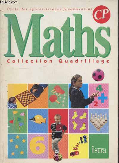 Maths CP - cycle des apprentissages fondamentaux- collection quadrillage